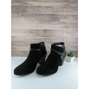 Diba Sloane Suede Bootie Black